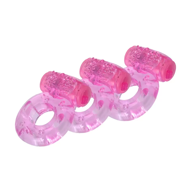 Vibrating Ring for Couples Stretchable with Bullet Vibrator