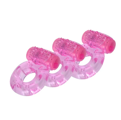 Vibrating Ring for Couples Stretchable with Bullet Vibrator