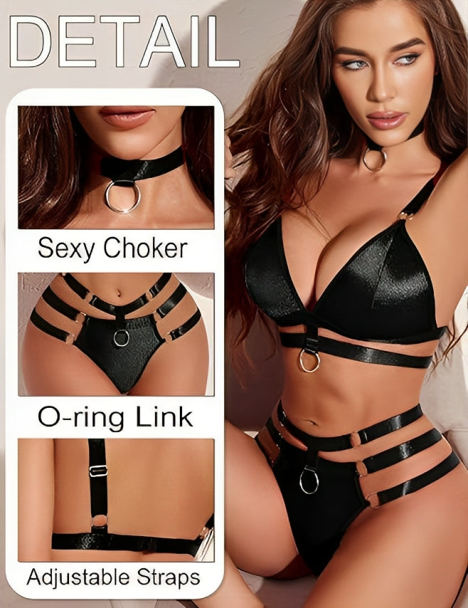 Ultimate Strappy Noir Set