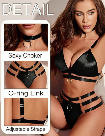Ultimate Strappy Noir Set