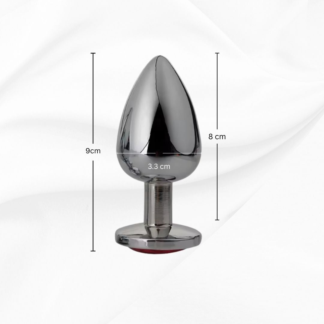 Luv Pro Premium Stainless Steel Plug with Smooth Polished Finish