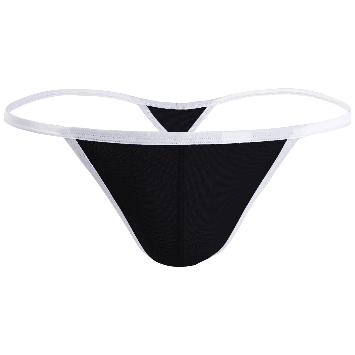 Men's Power Net Free Size Thong Underwear - Black, Red, Royal Blue, White