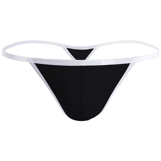 Men's Power Net Free Size Thong Underwear - Black, Red, Royal Blue, White