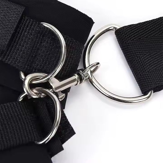 Open Mouth Ball Gag with Handcuffs Bondage for Couples