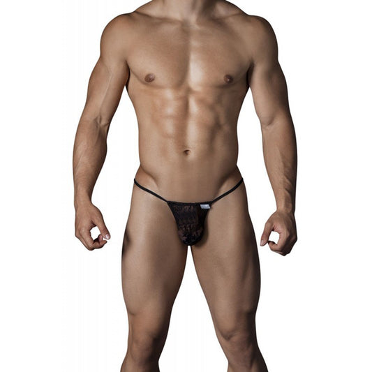Men's Lace Fabric Free Size G String Underwear