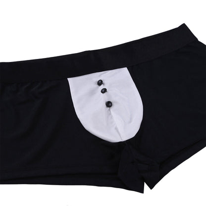 Black Microfiber Free Size Costume Underwear – Soft, Sleek & Comfortable"