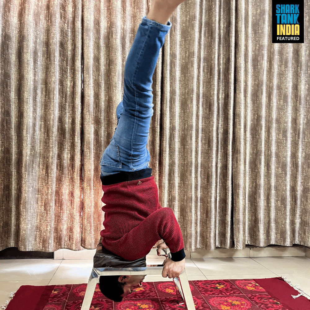 Shirsh Asana Stand- Leg Up Excerciser- Headstand ( Material: Stainless Steel)