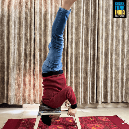 Shirsh Asana Stand- Leg Up Excerciser- Headstand ( Material: Stainless Steel)