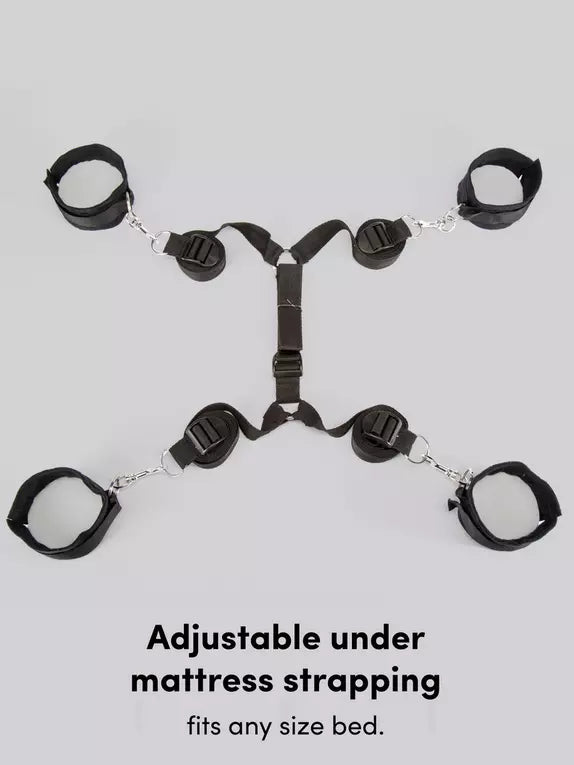 BDSM Bed Restraint Bondage Kit For Couples
