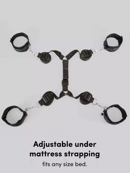 BDSM Bed Restraint Bondage Kit For Couples