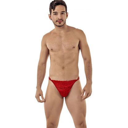 Men's Lycra Lace Thong Underwear