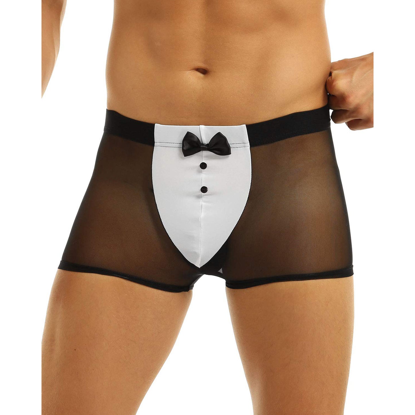 Black Microfiber  Free Size Costume underwear