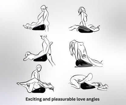 Love Making Inflatable Triangle Pillow -Enhance Intimacy with Comfort & Support