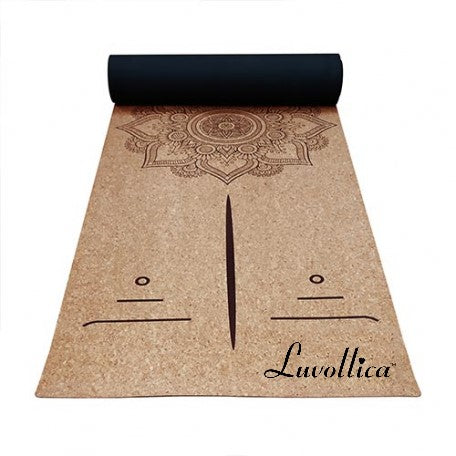 Cork Yoga Mat (Size: L- 72 inch x W- 24 inch X thickness 4 mm