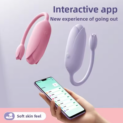 Luv Egg Connect App Control Silicone Vibrator