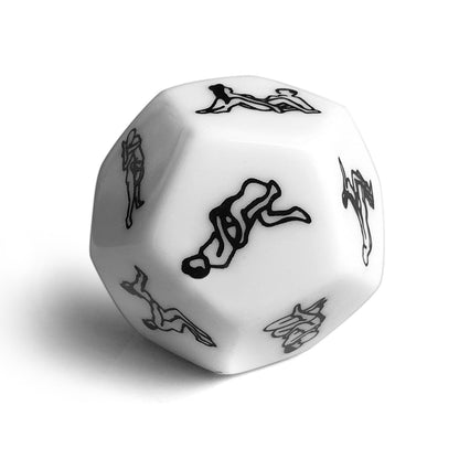 12-Sided Love Dice – Multi-Position Pleasure Game for Couples