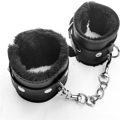Desire Duo – BDSM Eye Mask & Handcuffs Combo for Couples