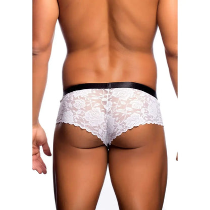 Men's Lycra Lace Free Size Boxer Underwear - Black, Red, Royal Pink