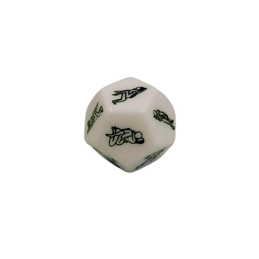 12-Sided Love Dice – Multi-Position Pleasure Game for Couples