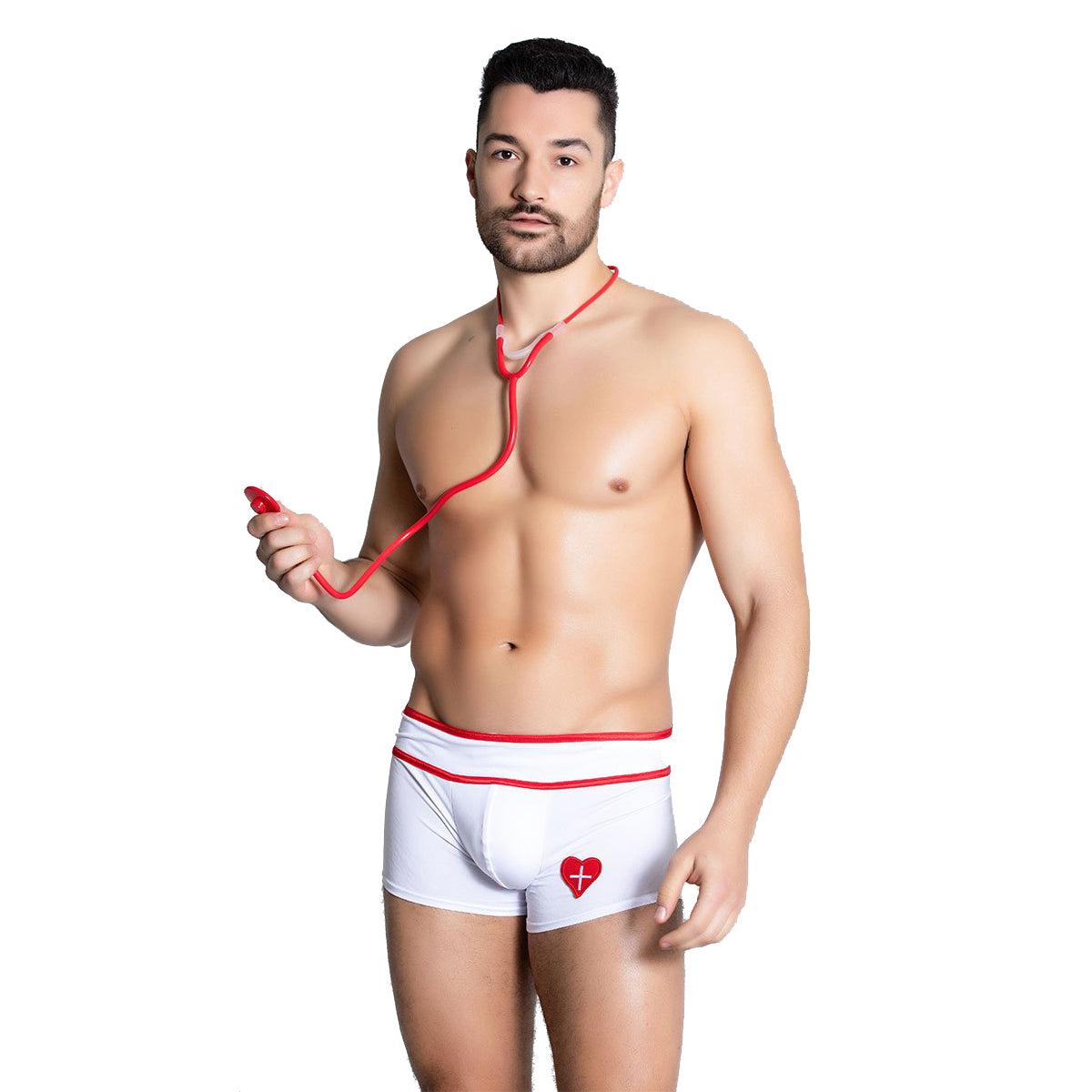 White Microfiber  Free Size Costume underwear