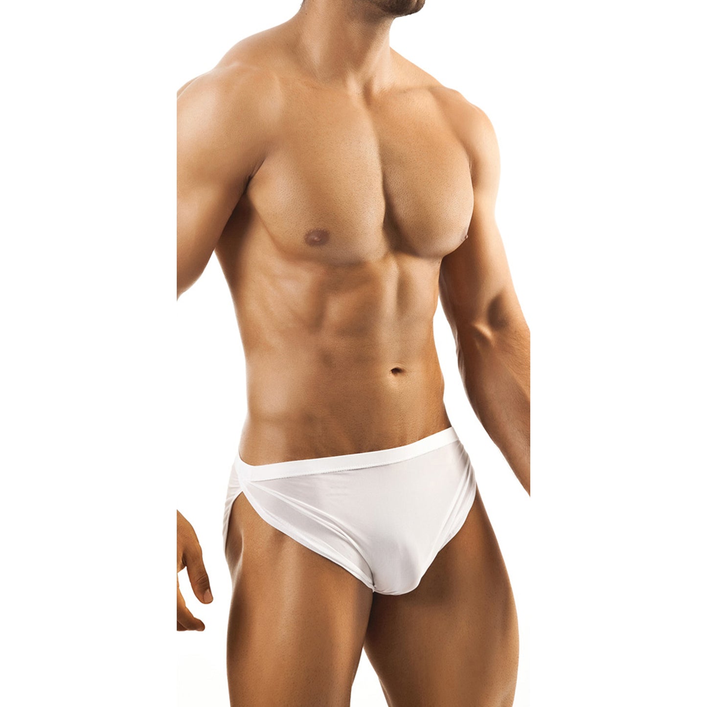 Red and White Power Net Free Size Brief Underwear