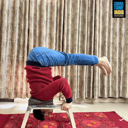 Shirsh Asana Stand- Leg Up Excerciser- Headstand ( Material: Stainless Steel)