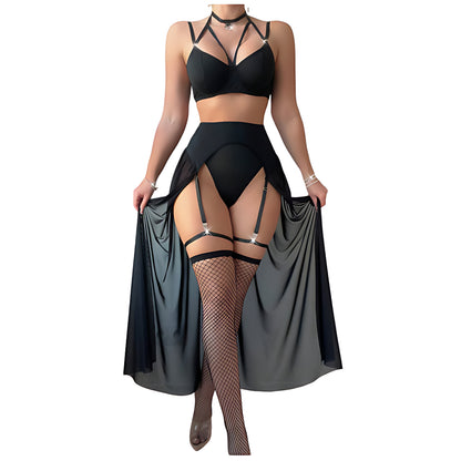 Sheer Enchantment Long Babydoll