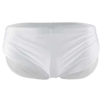 Men's Microfiber Free Size Brief Underwear (Black, Red, White)