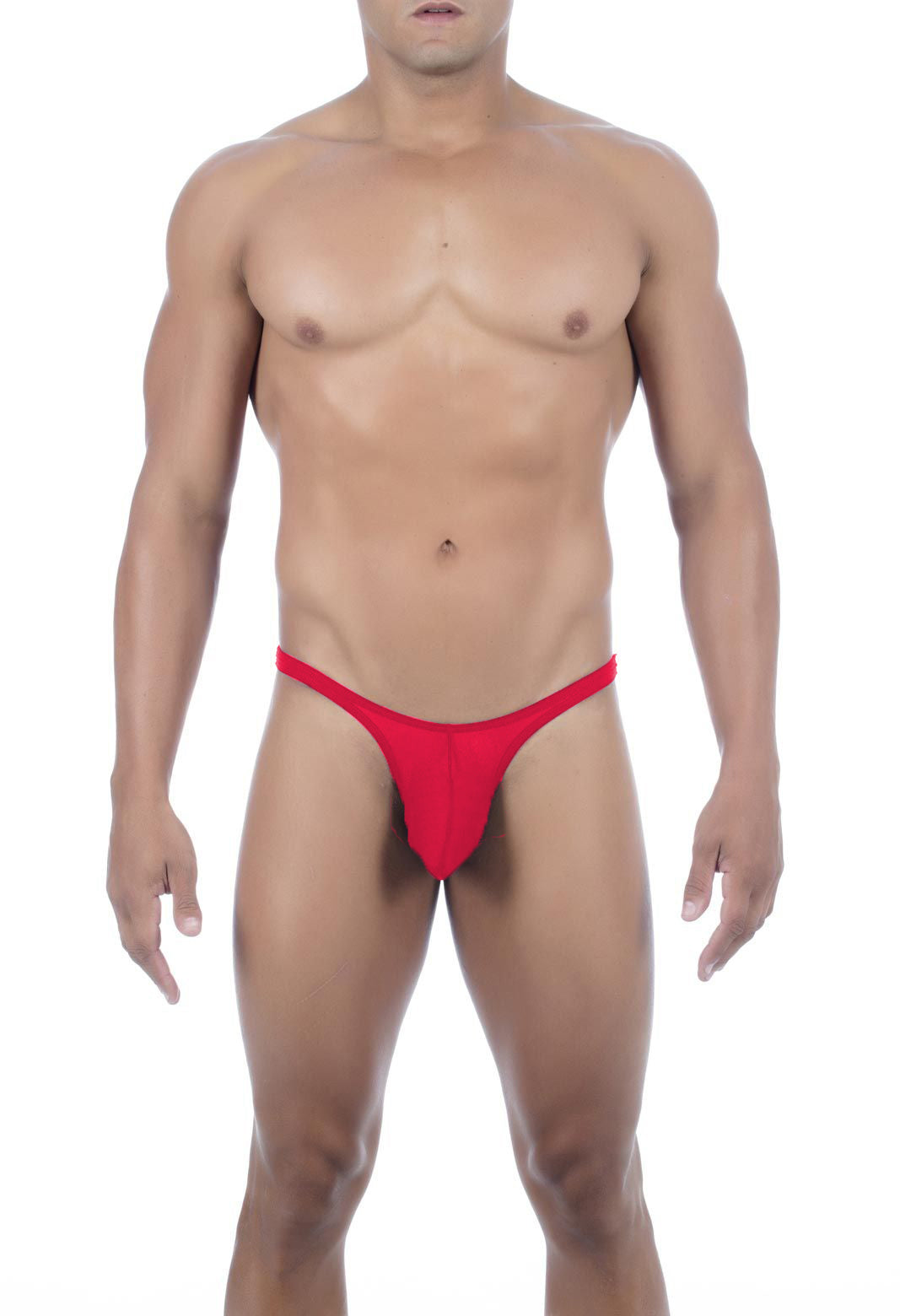 Red & White Power Net Free Size Bikini Underwear – Bold & Flirty Design"