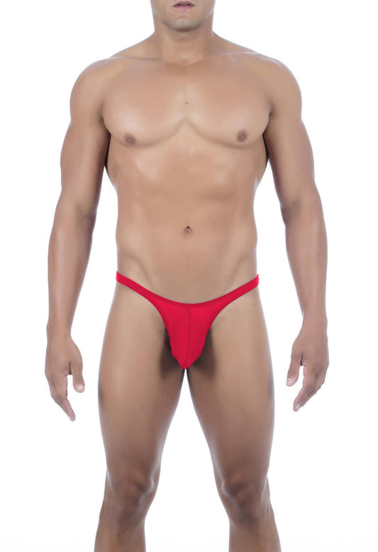Red & White Power Net Free Size Bikini Underwear – Bold & Flirty Design"
