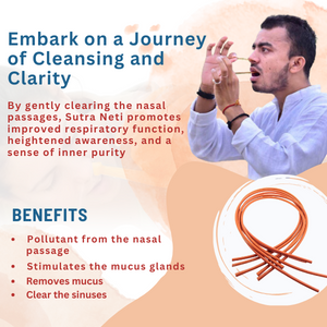 Cotton Sutra Neti (With Wax) ( Set of 10) - For Nasal Cleansing