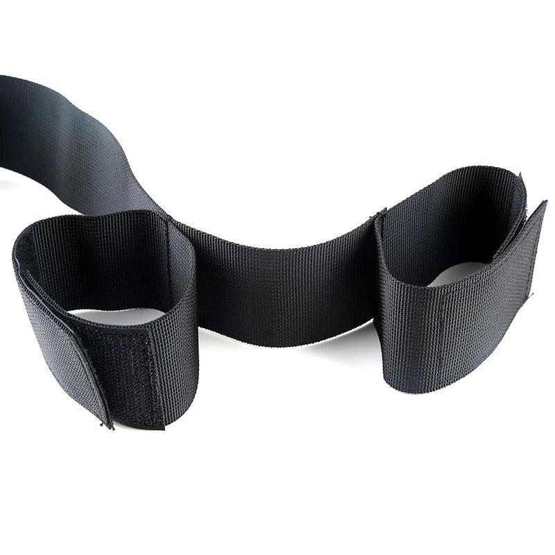 Collar To Wrist BDSM Nylon Restraints - CL-01037