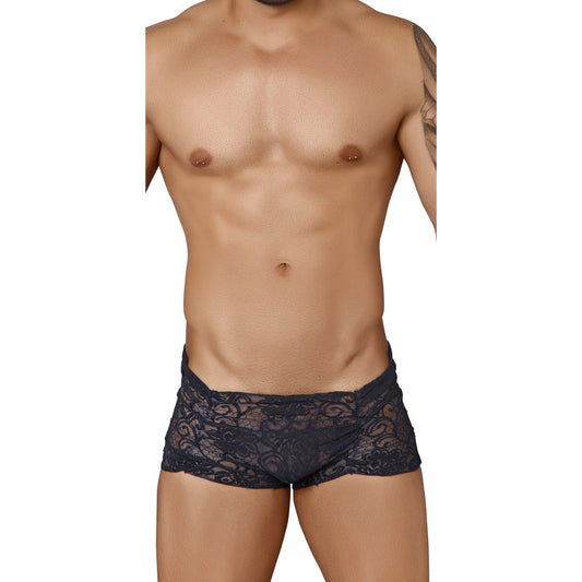 Men's Lace Fabric Free Size Boxer Underwear (Multicolor)