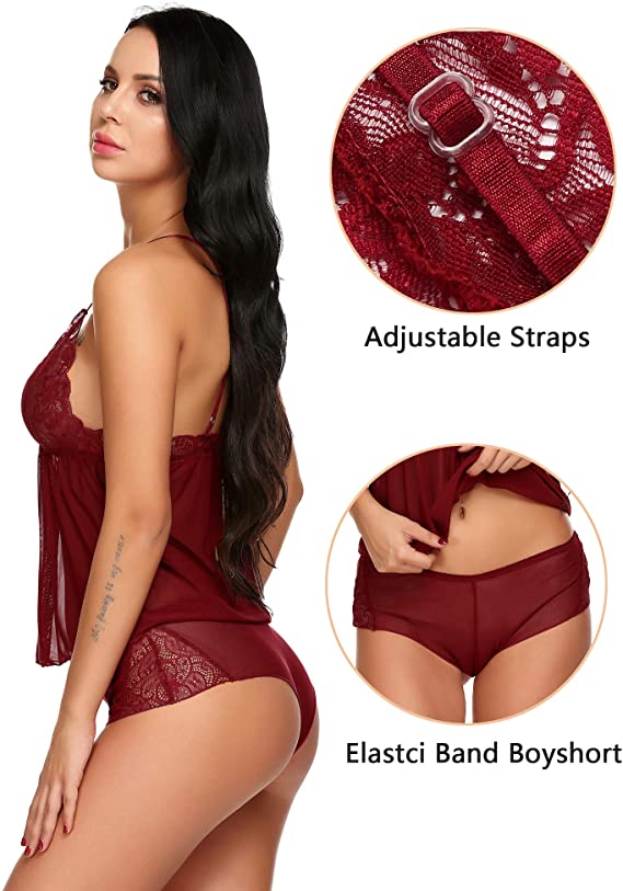 Satin & Lace Romance Lingerie Set