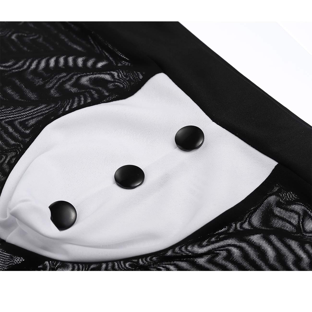 Black Microfiber + Power Net  Free Size Costume underwear