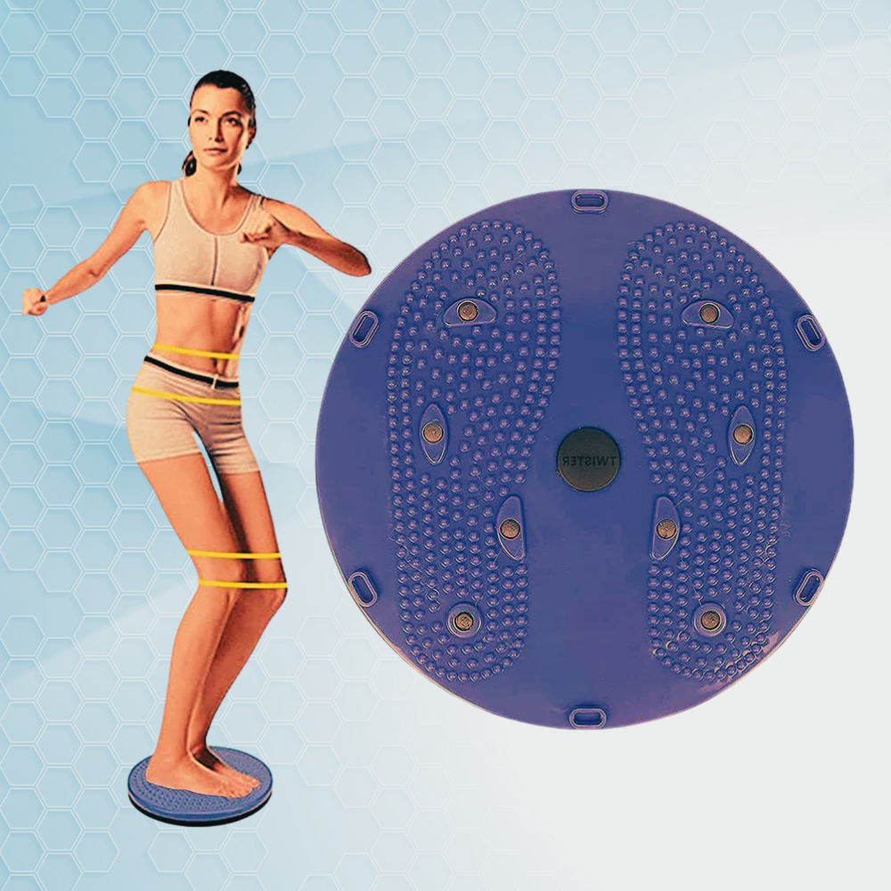 Foot Acupressure Twister 5 in 1 Magnetic Disk - Body Shapers, Stepper for Fitness