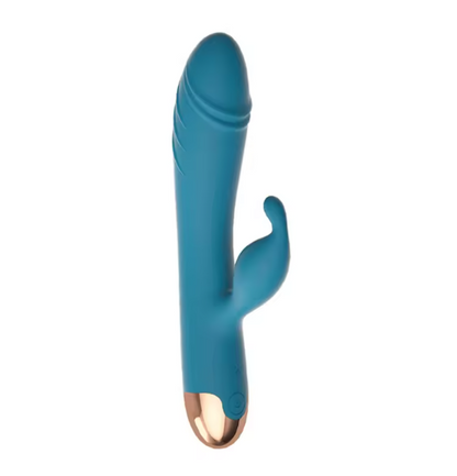 Luv Wave Silicone Vibrator – Rotating Massager with Multiple Stimulation Modes