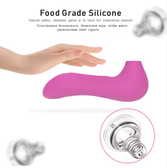 Luv Aero Vibe Silicone Massager with 10 Intensity Modes