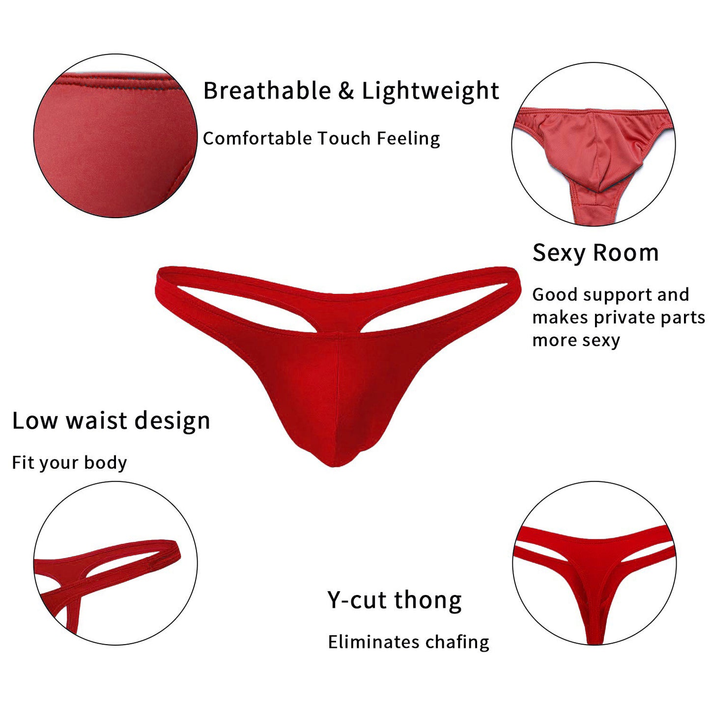 Microfiber  Free Size Thong underwear