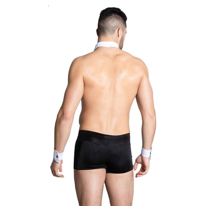 Black Microfiber + Power Net  Free Size Costume underwear