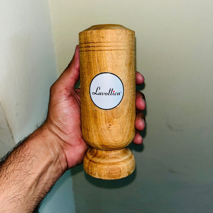 Vijaysar Wood Glass – Natural Ayurvedic Remedy for Diabetes Care