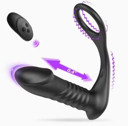 Luv Motion Remote Control Prostate Massager – Telescopic Vibrator