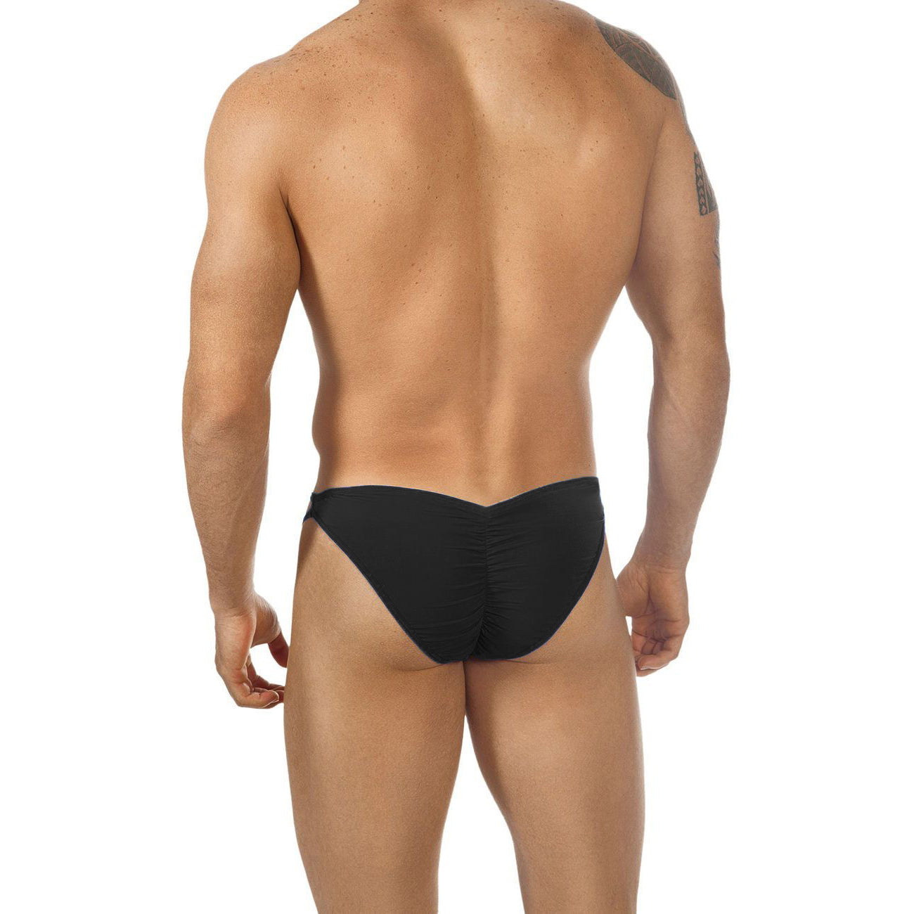 Men's Microfiber Free Size Bikini Underwear - Black, Red, Royal Blue, White