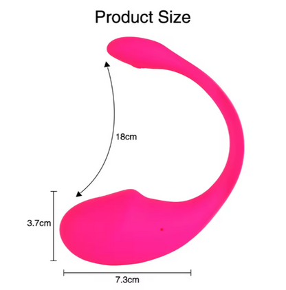 Luv Link Silicon Vibrator – App-Controlled Wearable Massager