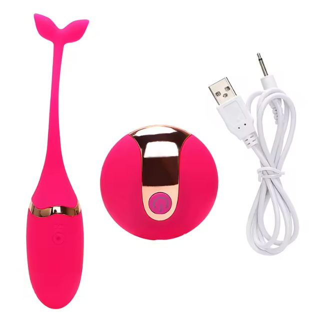 Luv Fin Fish Tail Vibrator Remote Controlled Intimate Massager - for Women