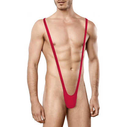 Red Microfiber  Free Size Monokini underwear