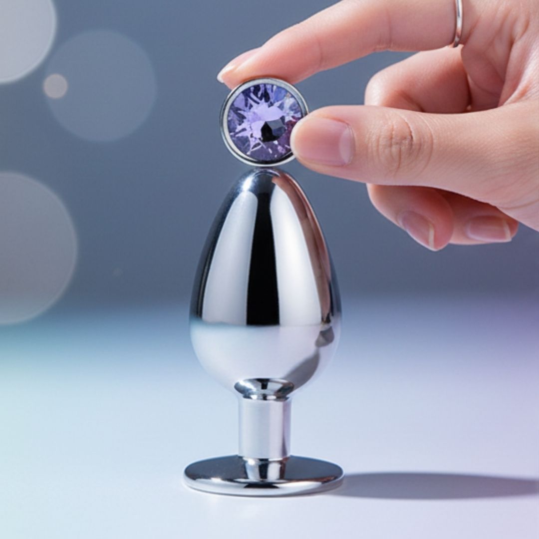 Luv Pro Premium Stainless Steel Plug with Smooth Polished Finish