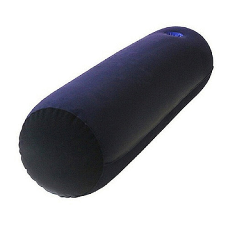Cylendrical Inflatable Pillow with Toy Mount