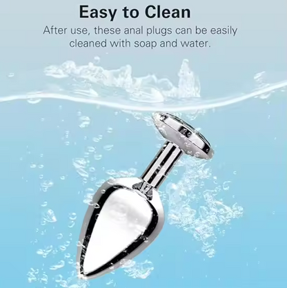 Luv Start Steel Plug With Smooth & Polished Finish