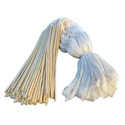 Cotton Sutra Neti (With Wax) ( Set of 10) - For Nasal Cleansing